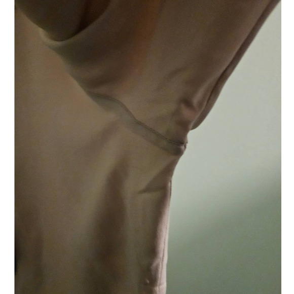 VINTAGE 1980s Anne Pinkerton Collection Beige Silk Blouse Est. Size XL - Picture 11 of 12